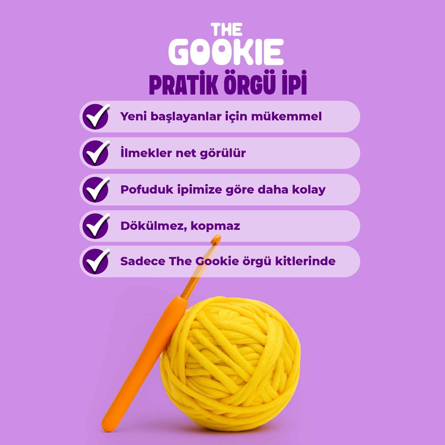 Patrik Örgü Kiti - Pratik Örgü İpi
