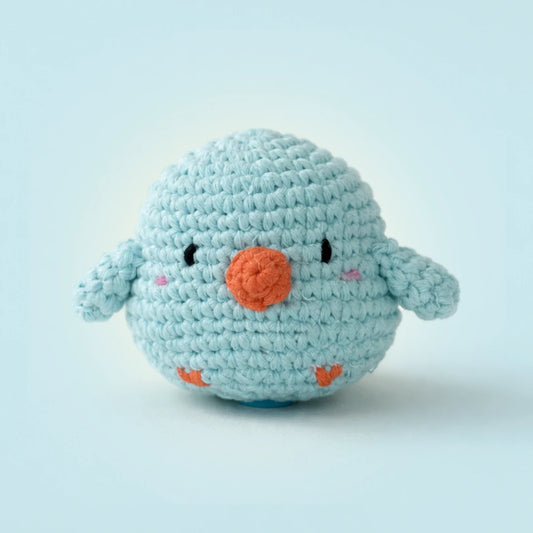 Mini Penguen Örgü Kiti - Amigurumi Tığ Kiti
