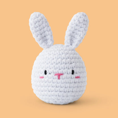 Mini Tavşan Örgü Kiti - Amigurumi Tığ Kiti