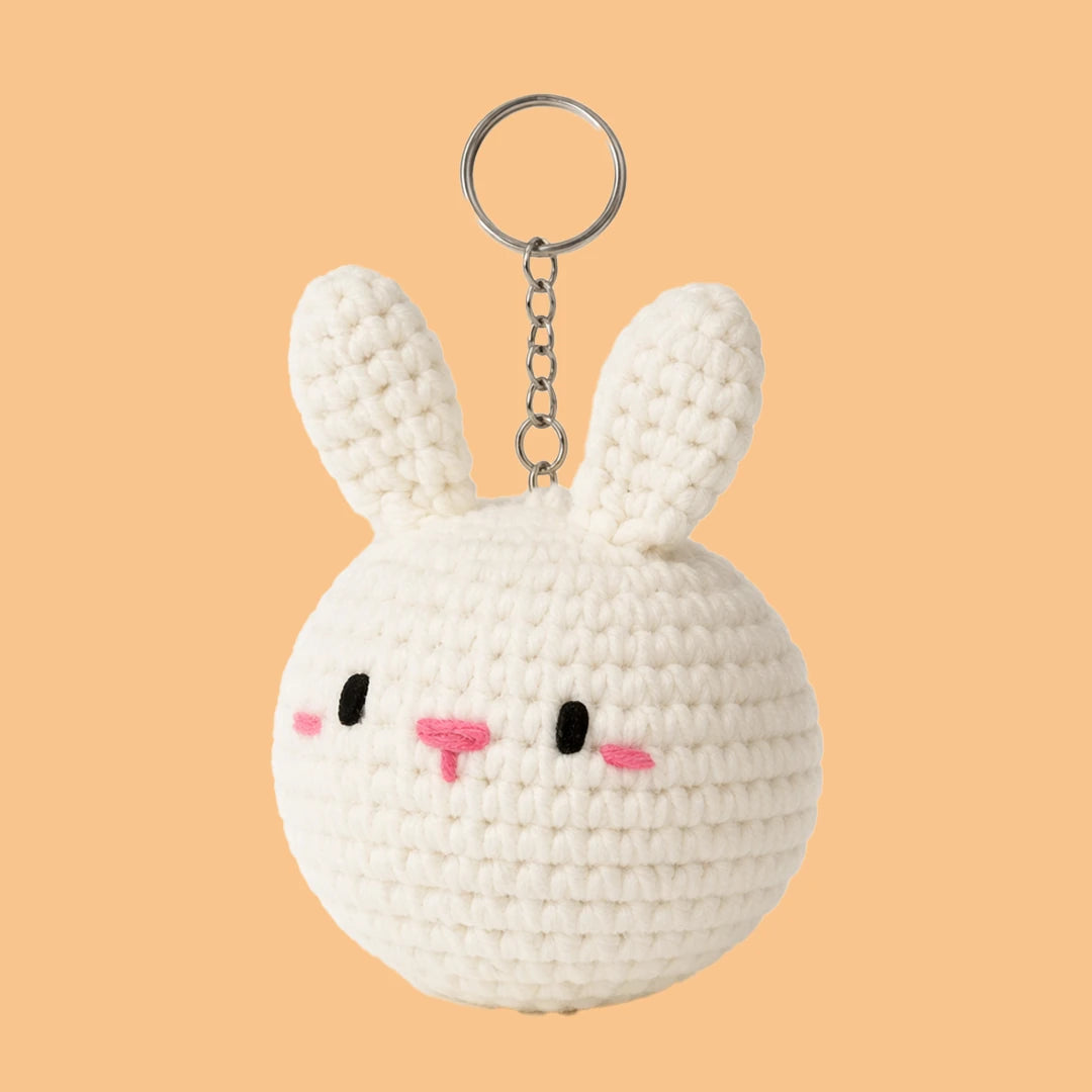 Mini Tavşan Örgü Kiti - Amigurumi Tığ Kiti