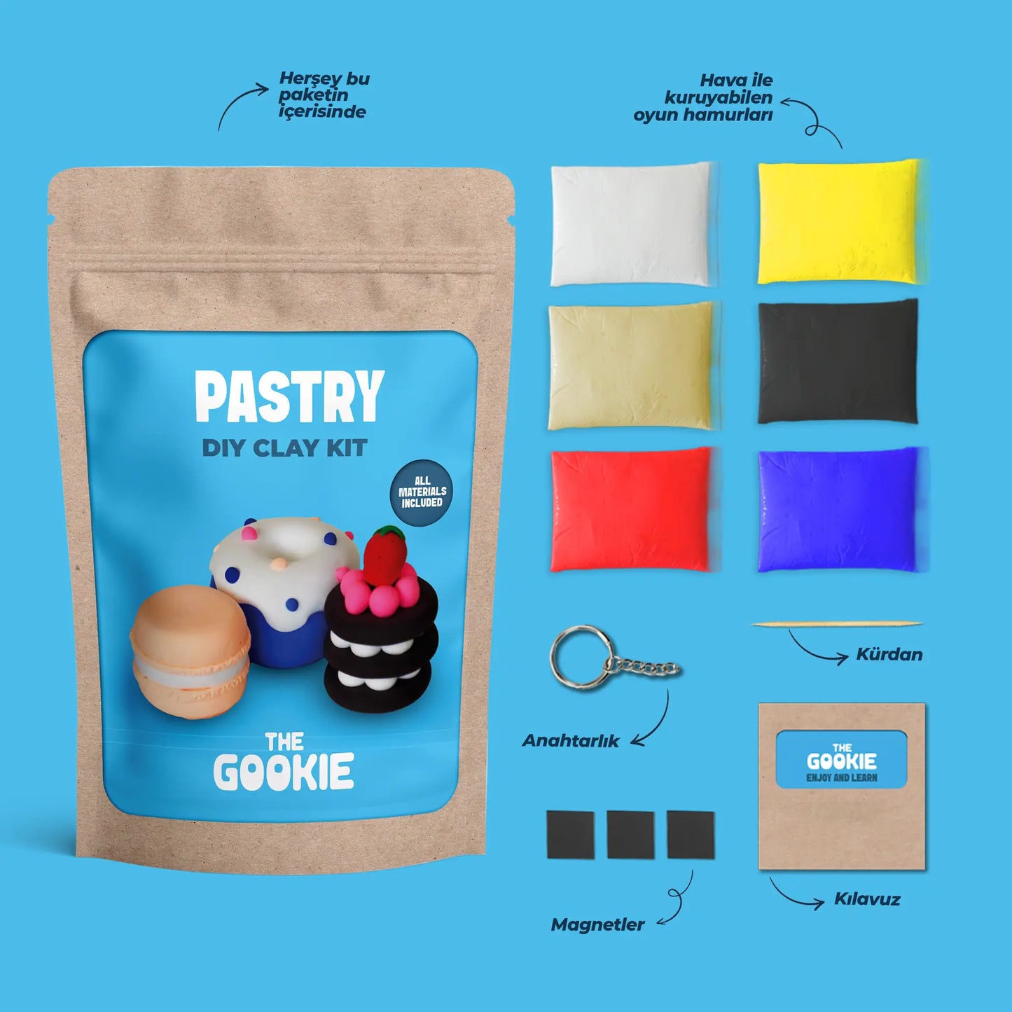 Pasta Oyun Hamuru Kiti