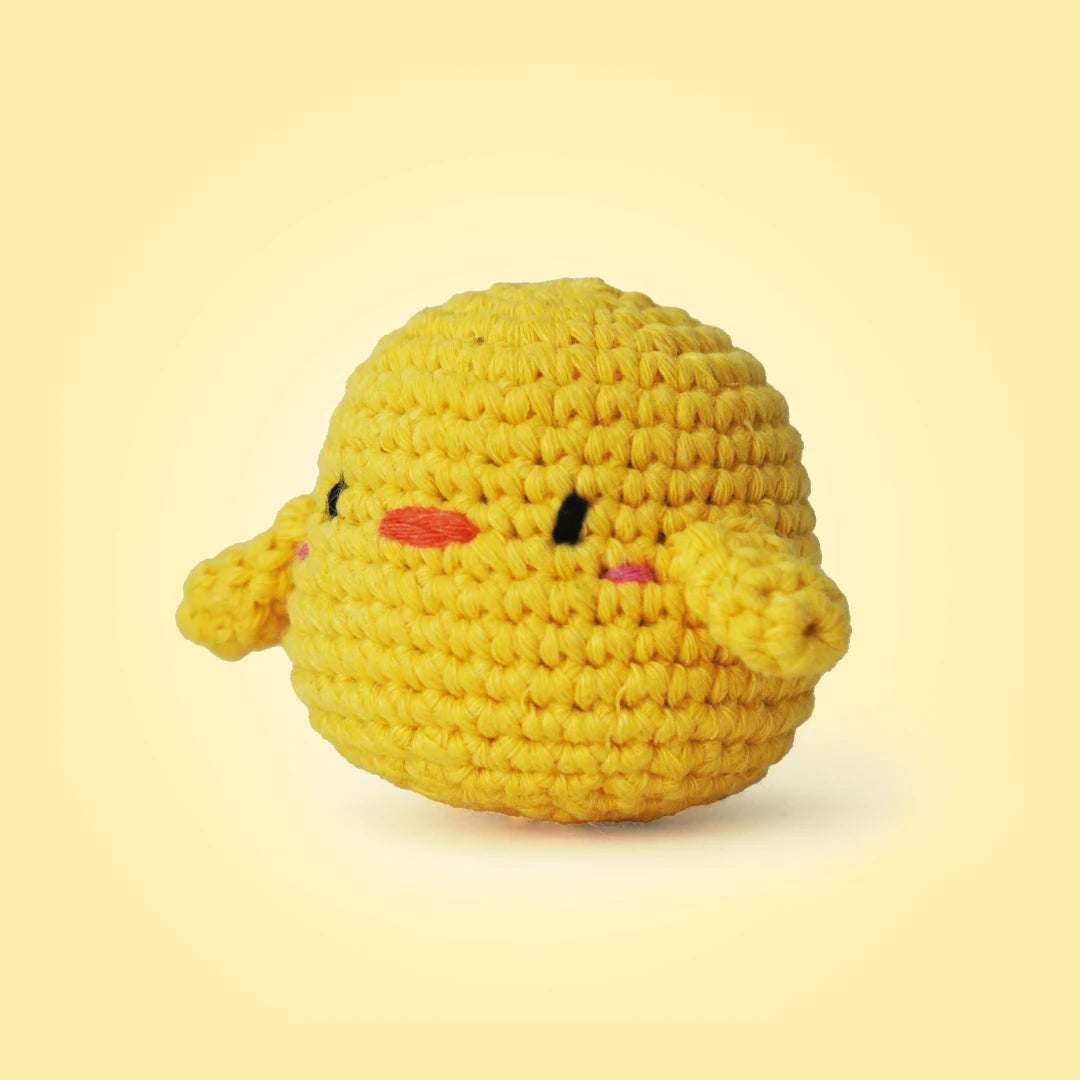 Mini Civciv Örgü Kiti - Amigurumi Tığ Kiti