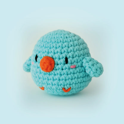 Mini Penguen Örgü Kiti - Amigurumi Tığ Kiti