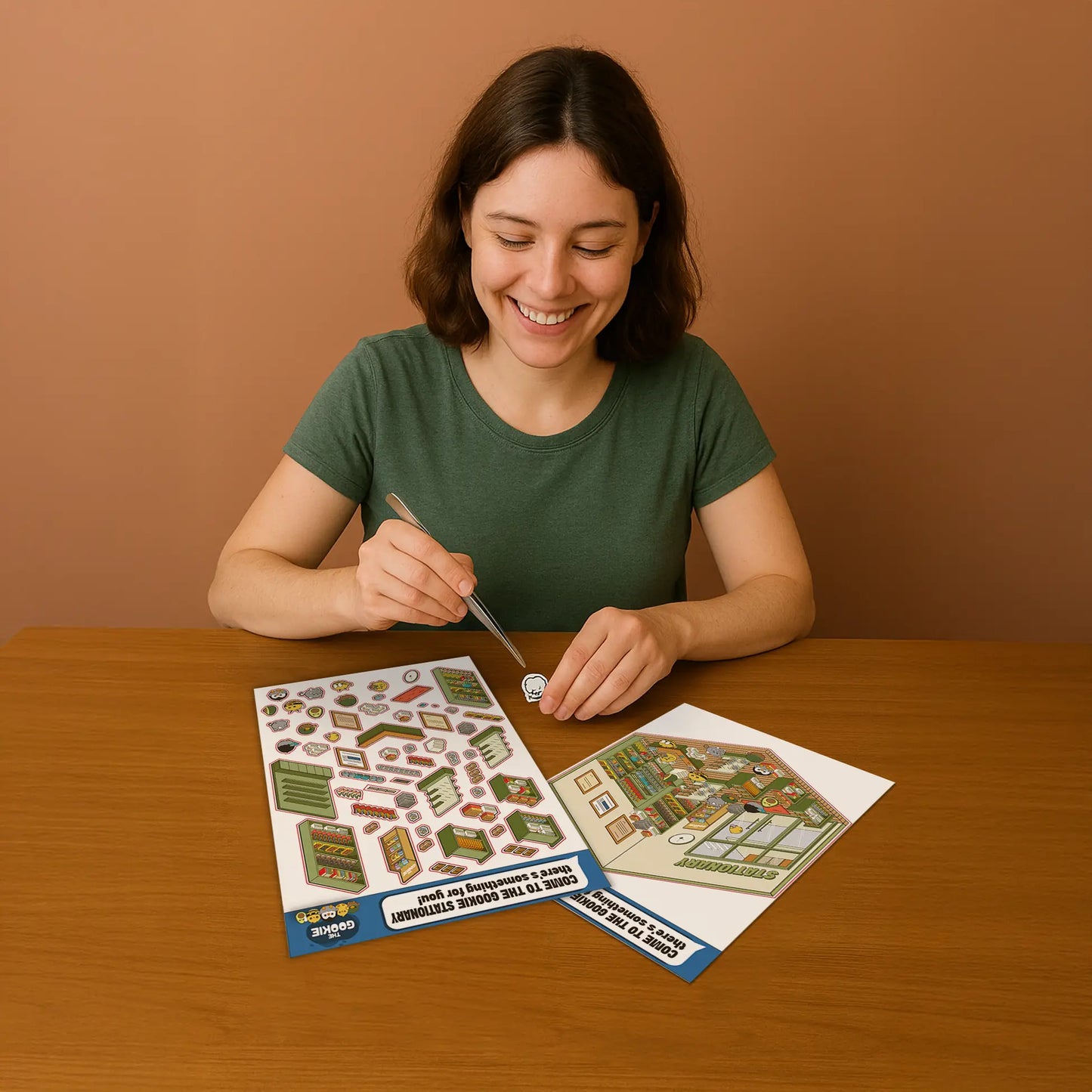 Örgü Atolyesi İzometrik Sticker